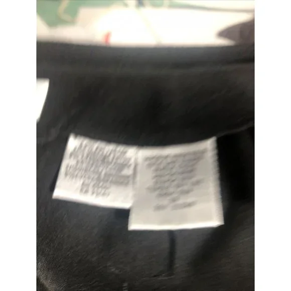 Talbot’s petites short black velour wrap around skirt stretch Size 14 So Soft!! - Picture 11 of 16